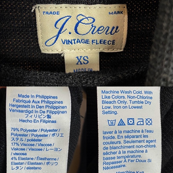 J.Crew Turtleneck Tunic in Black AB810 Size XS - Picture 6 of 6